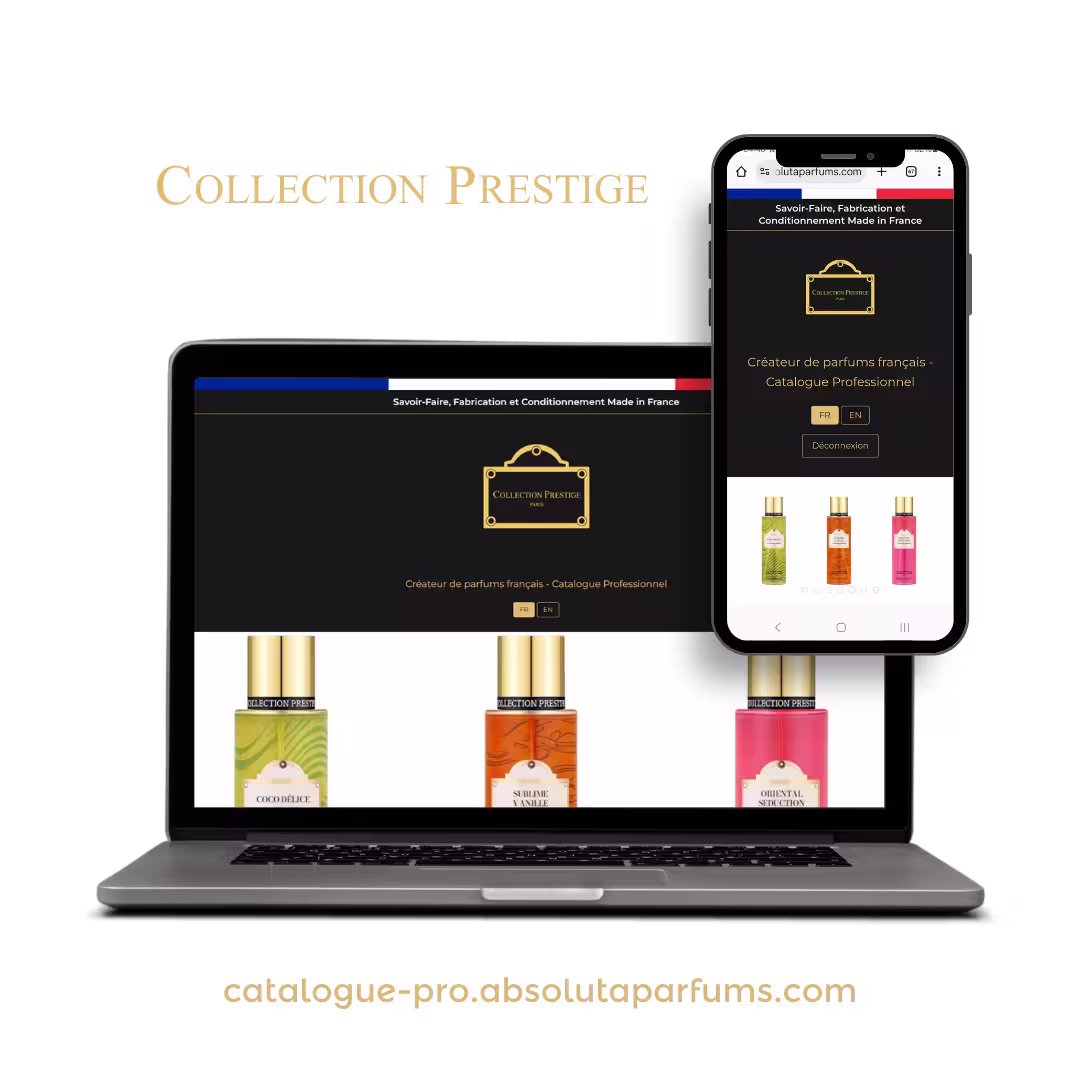 Mockup Catalogue Pro Collection Prestige